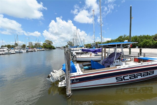 1212 Princeton Ave, Bradenton, FL 34207 - dock with a water view