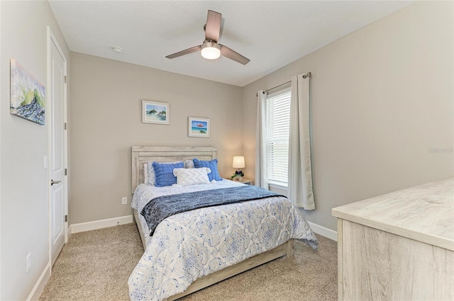 3027 Formia Ct, Lakewood Ranch, FL 34211 - bedroom with carpet flooring and ceiling fan