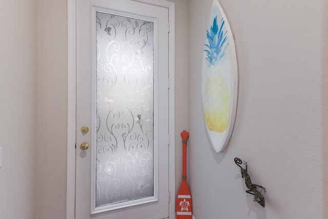 view of entryway