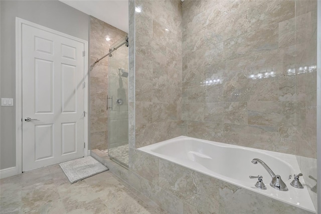 23233 Banbury Way Unit 302, Venice, FL 34293 - full bath with a bath and a shower stall