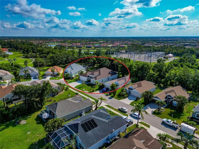 230 Fareham Dr, Venice, FL 34293 - aerial perspective of suburban area