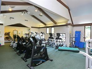4505 Kingsmere Unit 2, Sarasota, FL 34235 - gym with carpet
