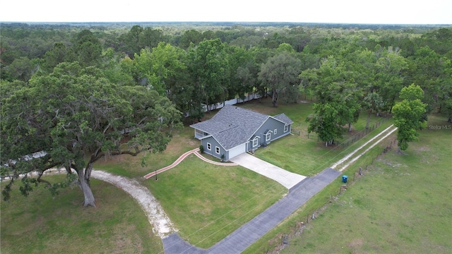 3287 Rackley Rd, Brooksville, FL 34604 - view of subject property featuring a heavily wooded area