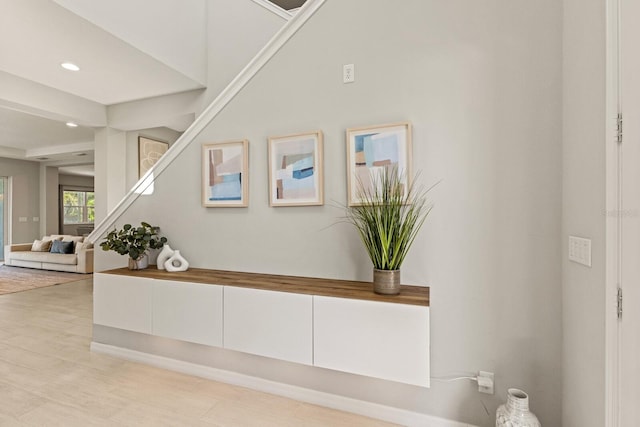 5718 Title Row Dr, Bradenton, FL 34210 - entryway with recessed lighting