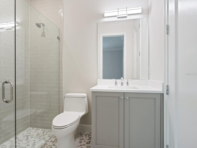 430 Pheasant Way, Sarasota, FL 34236 - full bath with a stall shower and vanity