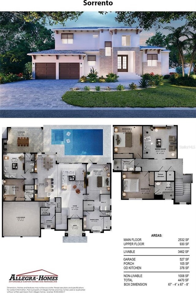 430 Pheasant Way, Sarasota, FL 34236 - view of floor plan / room layout