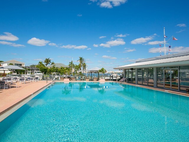 430 Pheasant Way, Sarasota, FL 34236 - community pool featuring a patio area