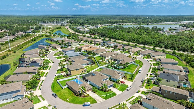 7379 47th Avenue Cir E, Bradenton, FL 34203 - aerial view of residential area featuring a nearby body of water