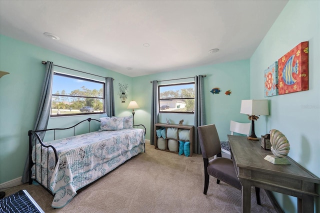 9089 Berendo Ave, Englewood, FL 34224 - bedroom featuring carpet flooring, a desk, and baseboards