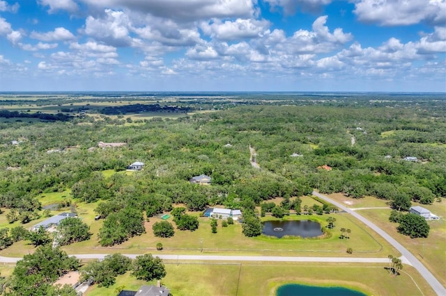 919 Palm View Way, Sarasota, FL 34240 - bird's eye view of a heavily wooded area