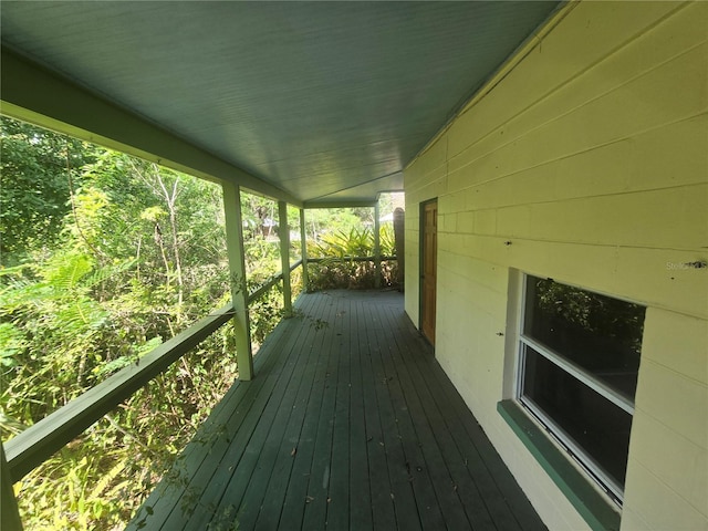 2905 Sunset Rd, Melbourne, FL 32904 - view of deck