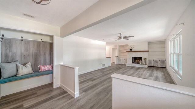 6990 Richardson Rd, Sarasota, FL 34240 - living room featuring wood finished floors and baseboards