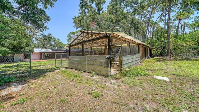 6990 Richardson Rd, Sarasota, FL 34240 - view of greenhouse