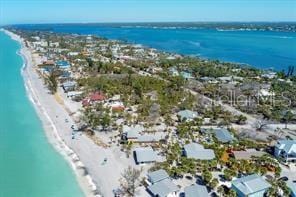 645 Liberty St, Englewood, FL 34223 - drone / aerial view of unending shoreline