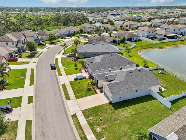 4503 Lindever Ln, Palmetto, FL 34221 - aerial view of residential area featuring a nearby body of water