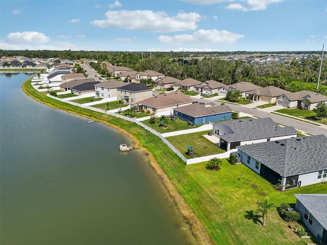 4503 Lindever Ln, Palmetto, FL 34221 - aerial view of residential area with a nearby body of water