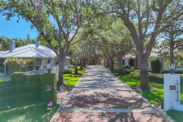 4505 Camino Real, Sarasota, FL 34231 - view of decorative road