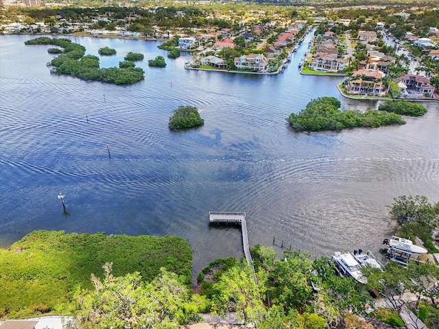1255 E Peppertree Dr Unit 507, Sarasota, FL 34242 - bird's eye view of a nearby body of water