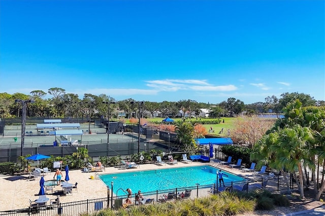 9630 Club S Cir Unit 6303, Sarasota, FL 34238 - community pool with a patio