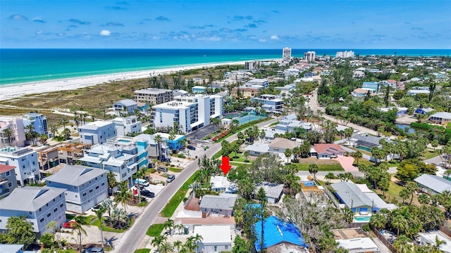 643 Calle Del Otono, Sarasota, FL 34242 - drone / aerial view of expansive beach