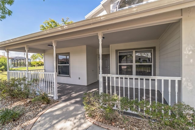 5310 SW 25th Ct, Cape Coral, FL 33914 - property entrance with a porch