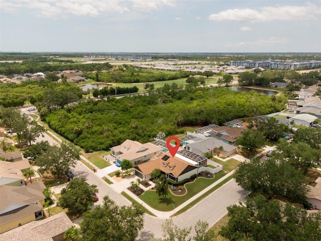 11021 4th Ave E, Bradenton, FL 34212 - aerial view of residential area with a nearby body of water