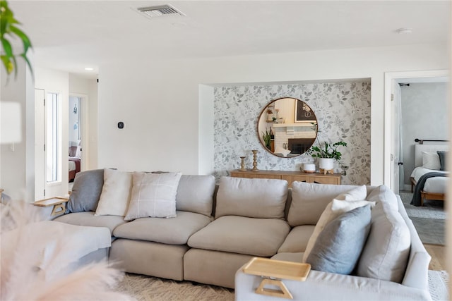 3810 Hidden River Rd, Sarasota, FL 34240 - living room featuring wood finished floors