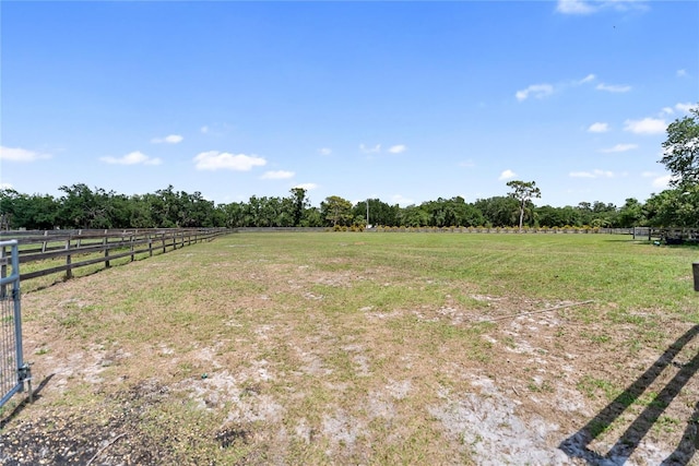 3810 Hidden River Rd, Sarasota, FL 34240 - view of yard featuring a rural view