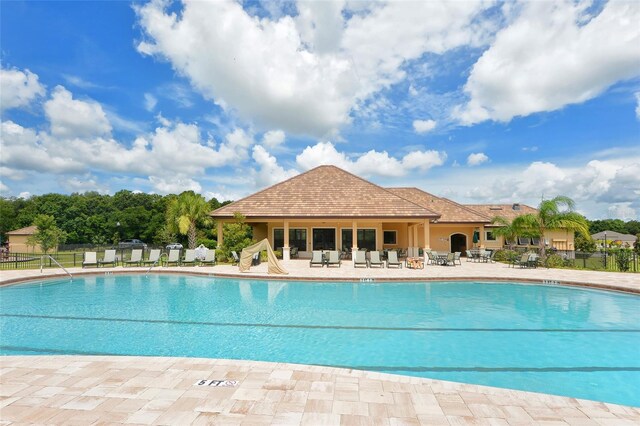 12358 Lavender Loop, Bradenton, FL 34212 - community pool featuring a patio area
