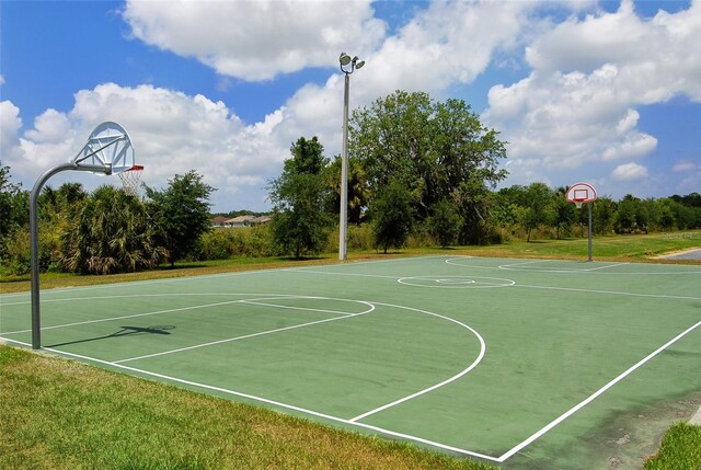 12358 Lavender Loop, Bradenton, FL 34212 - view of basketball court with community basketball court