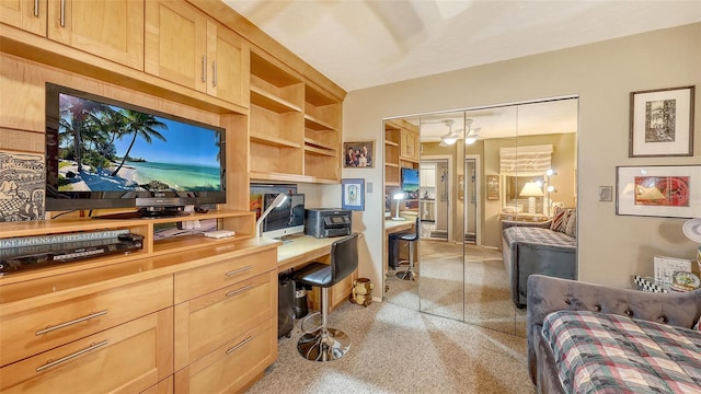 2045 Gulf Of Mexico Dr Unit M1-514, Longboat Key, FL 34228 - office with light carpet and a chandelier