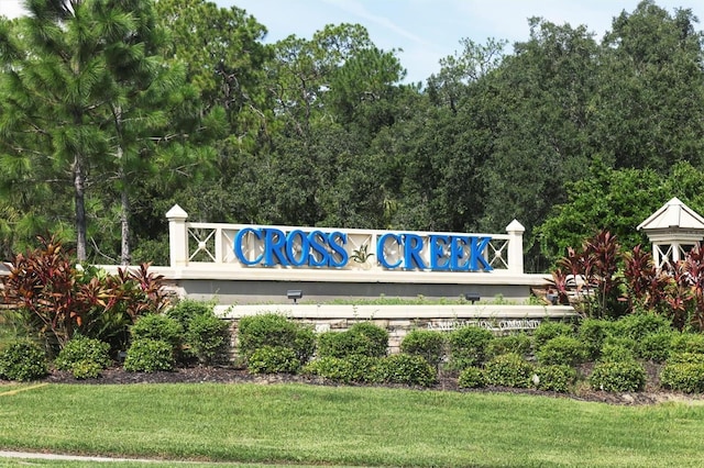 12755 Rainwashed Loop, Parrish, FL 34219 - community / neighborhood sign with a yard