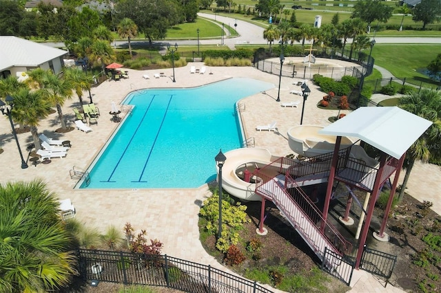 12755 Rainwashed Loop, Parrish, FL 34219 - community pool with a patio