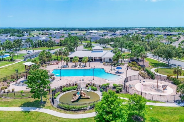 12755 Rainwashed Loop, Parrish, FL 34219 - drone / aerial view of a pool