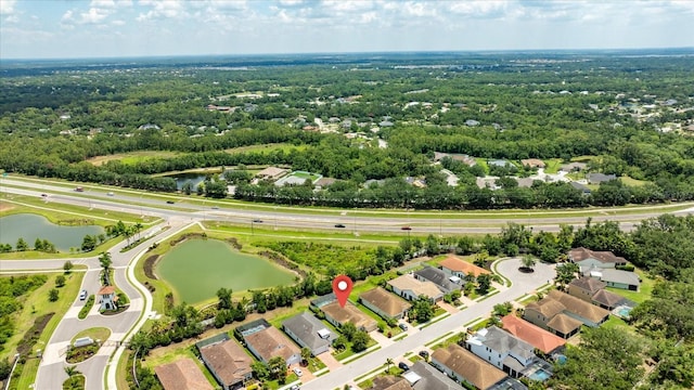 13819 American Prairie Pl, Bradenton, FL 34211 - aerial perspective of suburban area with a nearby body of water