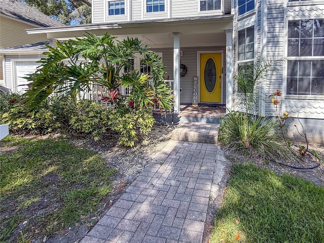 2306 63rd St W Unit 40, Bradenton, FL 34209 - view of exterior entry featuring covered porch