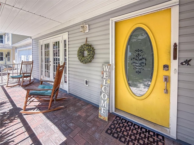 2306 63rd St W Unit 40, Bradenton, FL 34209 - property entrance with french doors