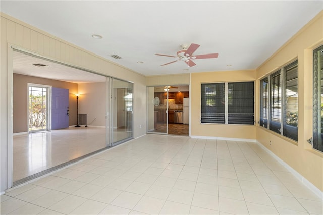 135 Gulfview Rd, Punta Gorda, FL 33950 - unfurnished room featuring a ceiling fan and baseboards