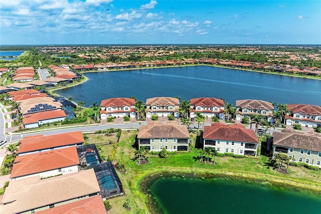 121 Porta Vecchio Bnd Unit 201, Nokomis, FL 34275 - aerial perspective of suburban area featuring a large body of water