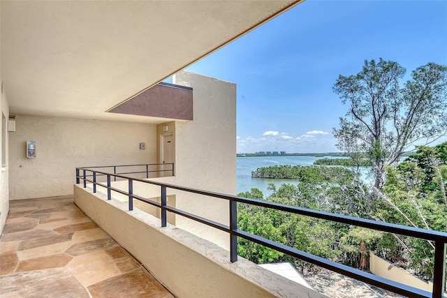 8779 Midnight Pass Rd Unit 506H, Sarasota, FL 34242 - balcony with a water view