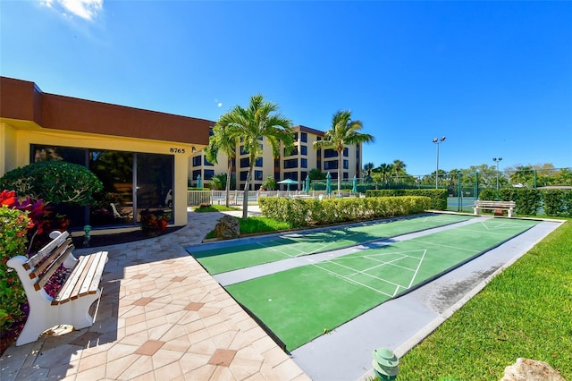 8779 Midnight Pass Rd Unit 506H, Sarasota, FL 34242 - view of property's community with shuffleboard