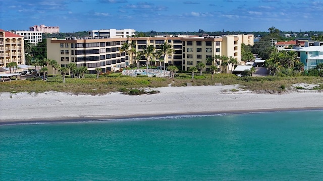 8779 Midnight Pass Rd Unit 506H, Sarasota, FL 34242 - view of pool featuring view of water and beach
