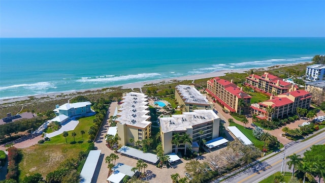 8779 Midnight Pass Rd Unit 506H, Sarasota, FL 34242 - drone / aerial view of expansive coastline and apartment complex