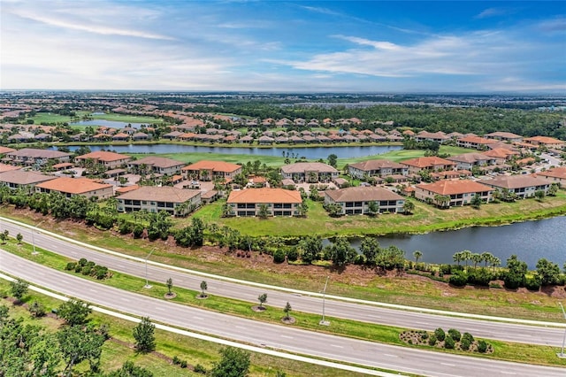 13710 Messina Loop Unit 201, Bradenton, FL 34211 - aerial perspective of suburban area with a nearby body of water