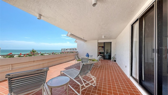 1465 Gulf Of Mexico Dr Unit 502, Longboat Key, FL 34228 - balcony with a water view
