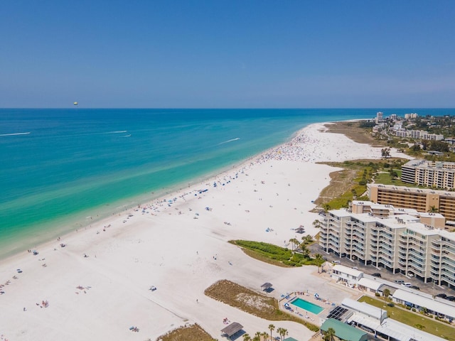 5880 Midnight Pass Rd Unit 207, Sarasota, FL 34242 - drone / aerial view of unending shoreline