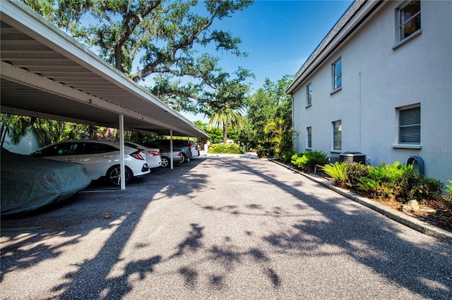 3745 Almeria Ave Unit 7S, Sarasota, FL 34239 - view of covered parking lot