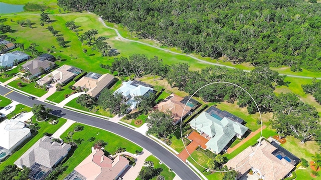 2901 Little Country Rd, Parrish, FL 34219 - aerial perspective of suburban area with a large body of water