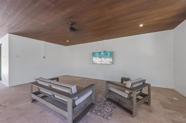 401 39th St, Holmes Beach, FL 34217 - sitting room featuring wooden ceiling