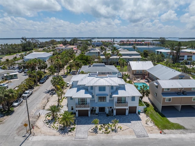 401 39th St, Holmes Beach, FL 34217 - drone / aerial view of a notable bridge and a nearby body of water